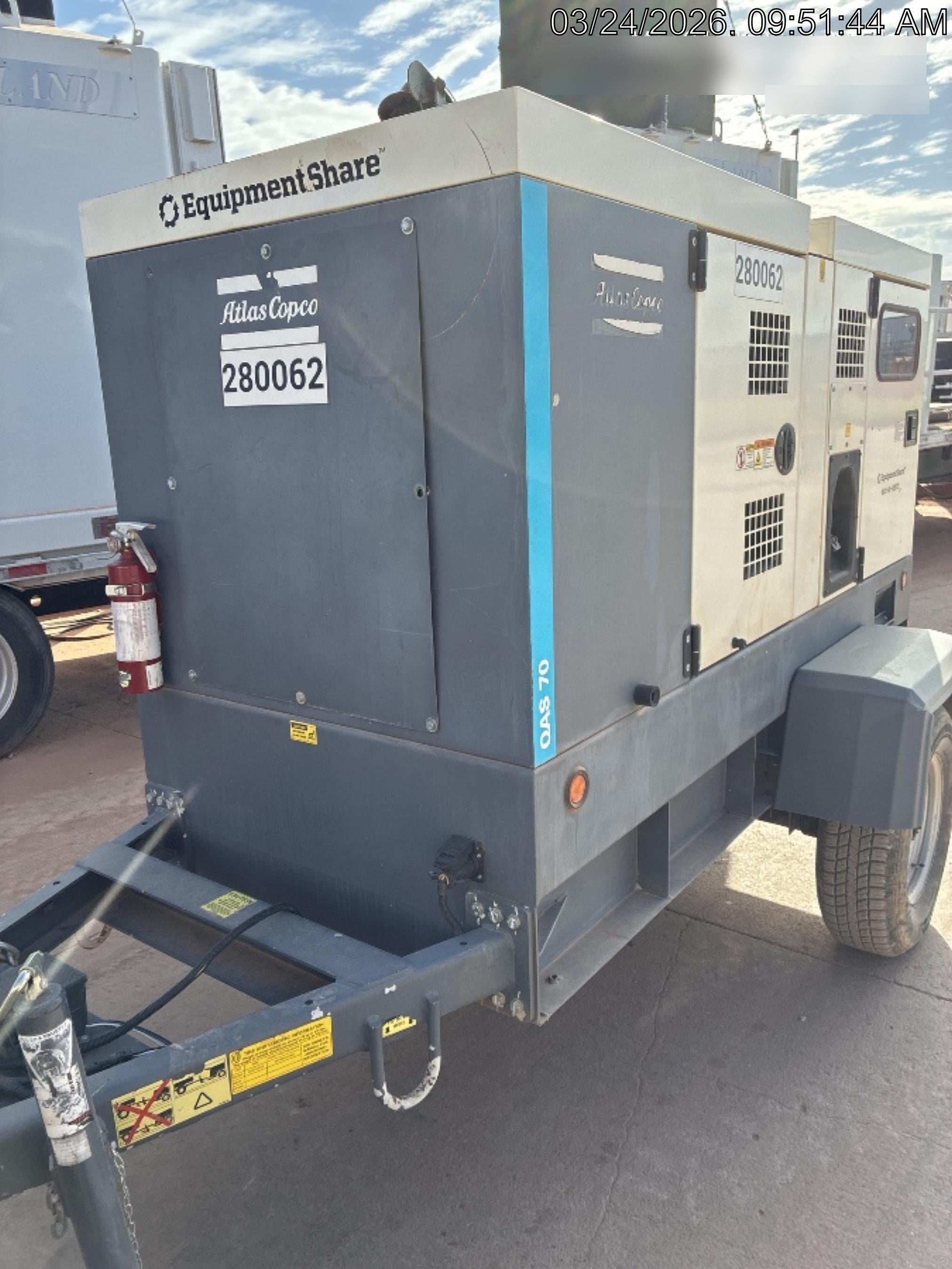 2022 ATLAS COPCO QAS 70