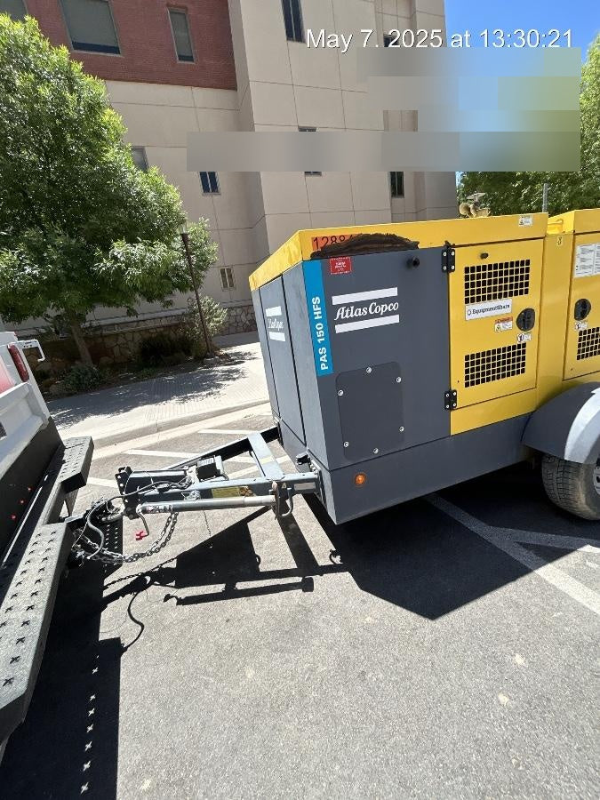 2020 ATLAS COPCO PAS 150 HF CS Enclosed