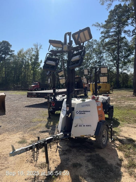 2023 Generac MLT2 Diesel, Flex Switch 120V Input, Powerzone Controller, (4) 320W LED Lights, 4kW Generator, 39.9 Gal Fuel Tank, 2" Ball, T3