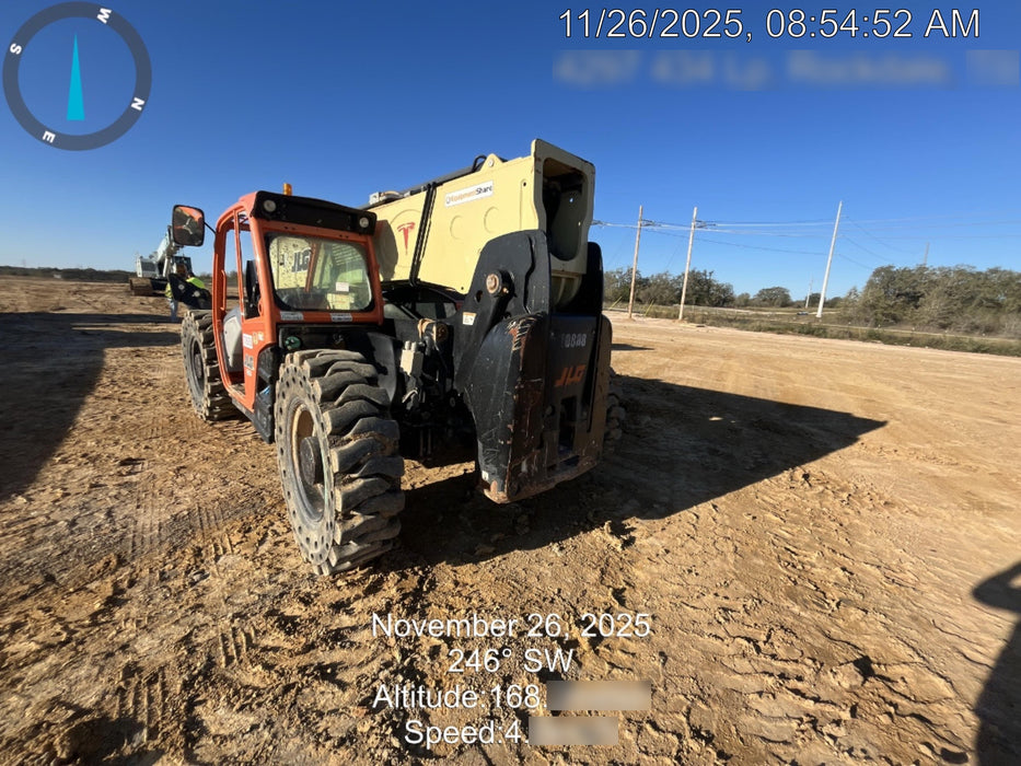 2018 JLG 1255 JLG Skytrak 1255, Cab w/Heat and A/C, Solid Tires (shipping-Boss), Open ROPS, Beacon and Work Light Package