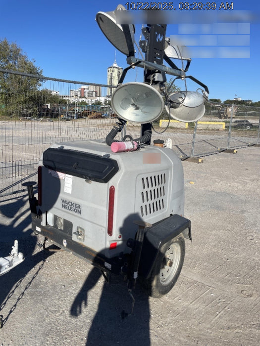 2019 Wacker Neuson LTV6L-MH Wacker Neuson LTV6L Mobile Light Tower w/Fuel Level Sensor Installed
