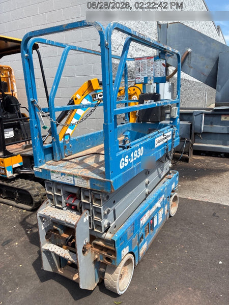 2018 Genie GS-1930 GS-1930 w/Fixed Rail, Chain Entry