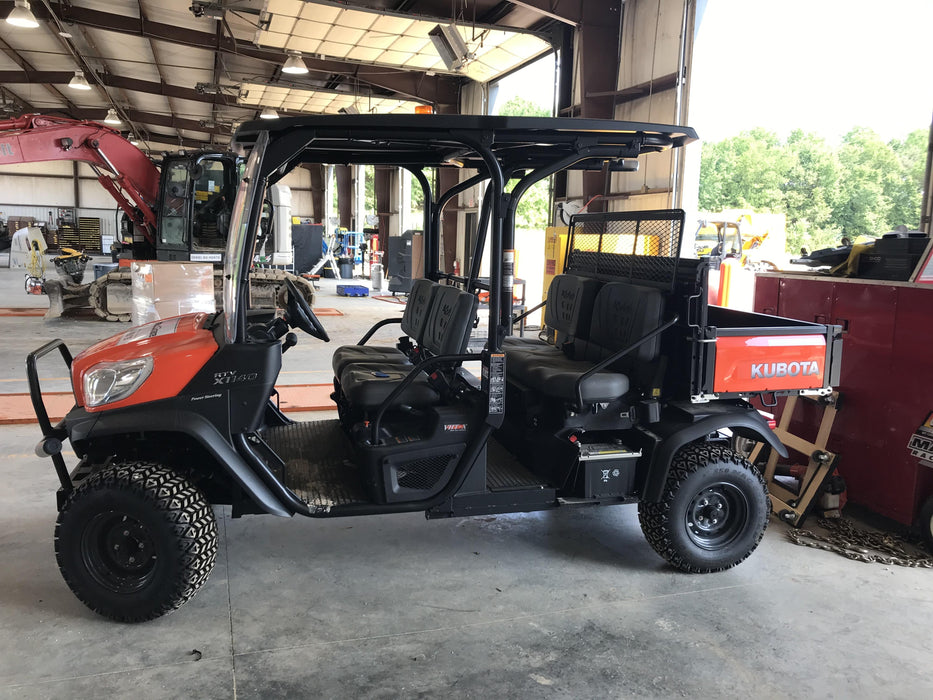 2020 Kubota RTV-X1140W-H 4WD utility cart -LED strobe -Windshield tempered glass -Plastic canopy -Wire harness kit -Backup alarm
