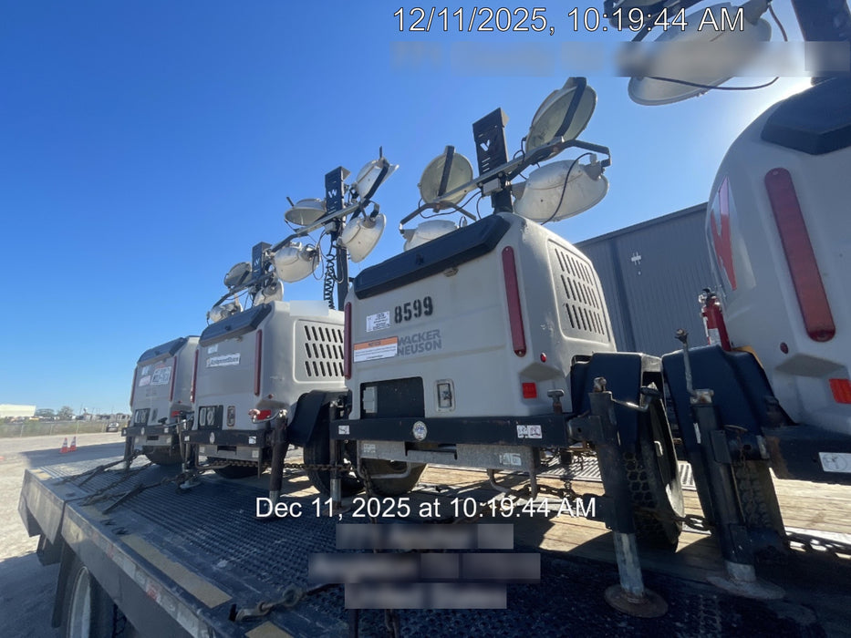 2018 Wacker Neuson LTV6L-MH Wacker Neuson LTV6L Towable Light Tower
