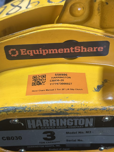2025 HARRINGTON CB030-20