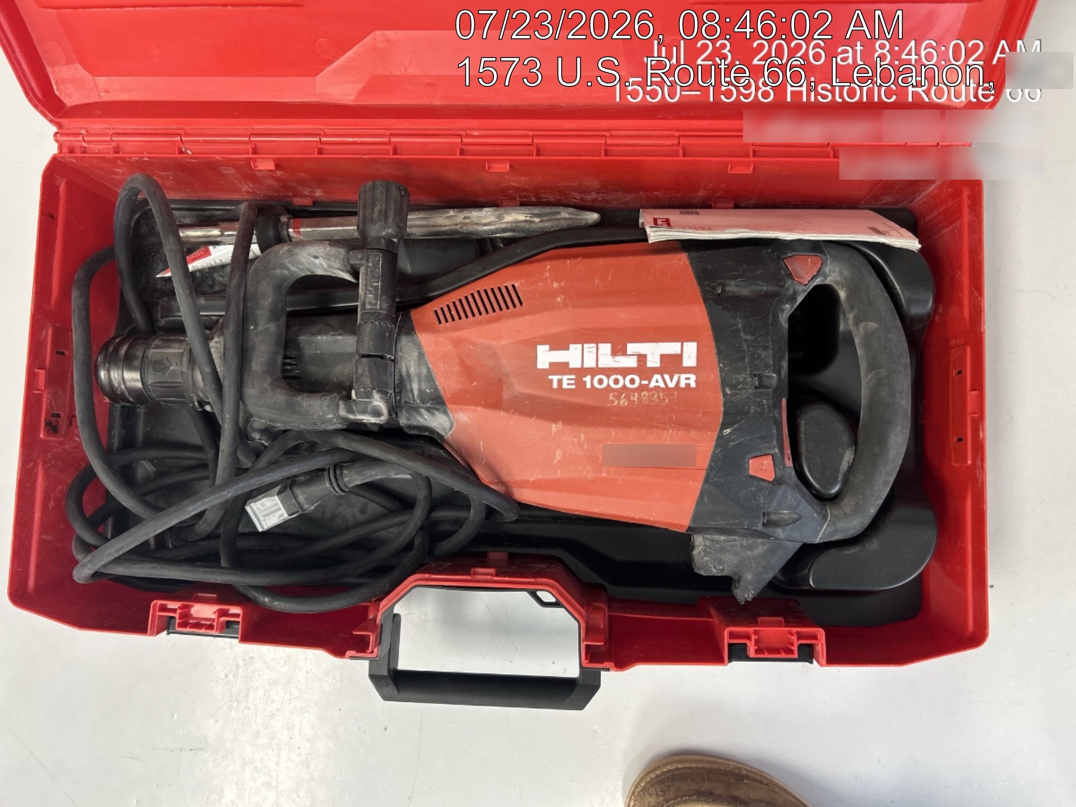 2025 HILTI TE 1000-AVR