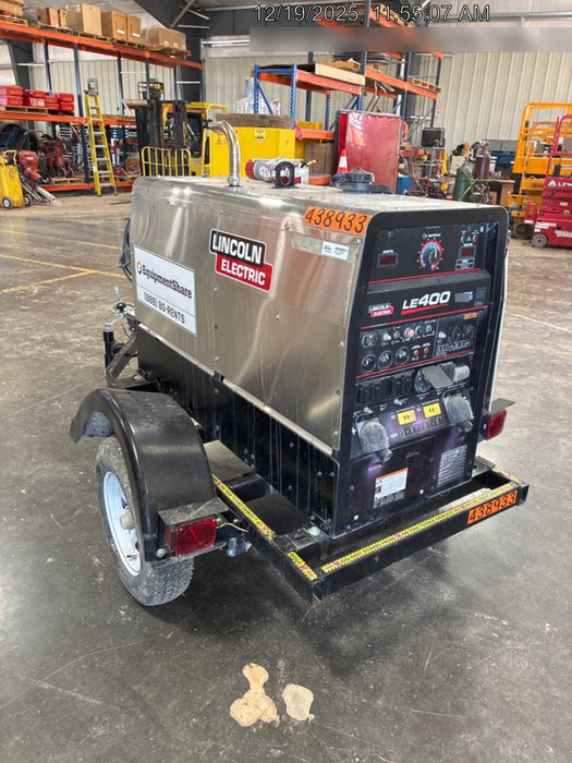 2024 Lincoln Electric LE400 Kubota V1505, Trlr, Cable Rack, Light Kit, ES Decals, T3