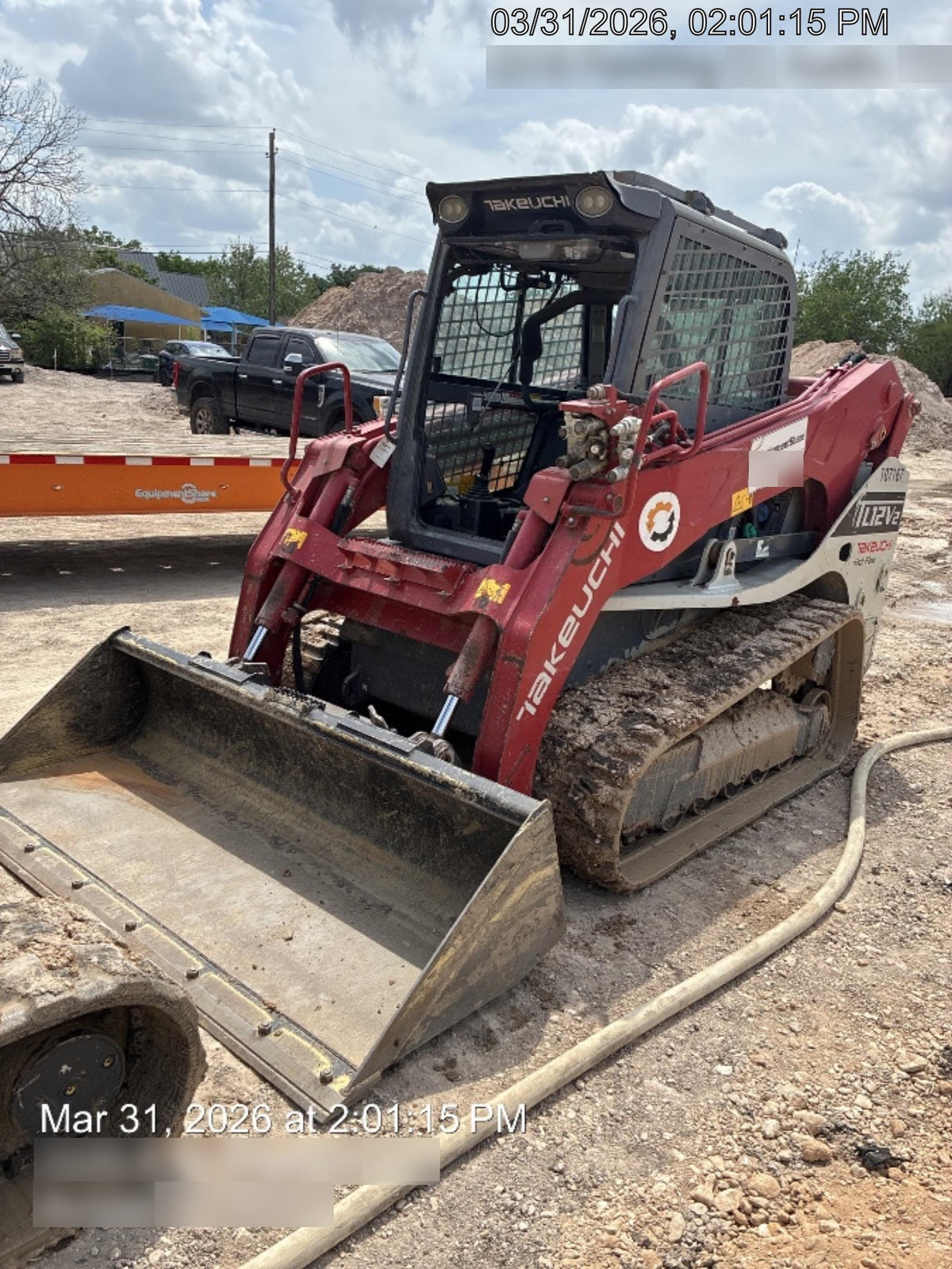 2020 Takeuchi TL12V2-CRH Cab, Rubber Track