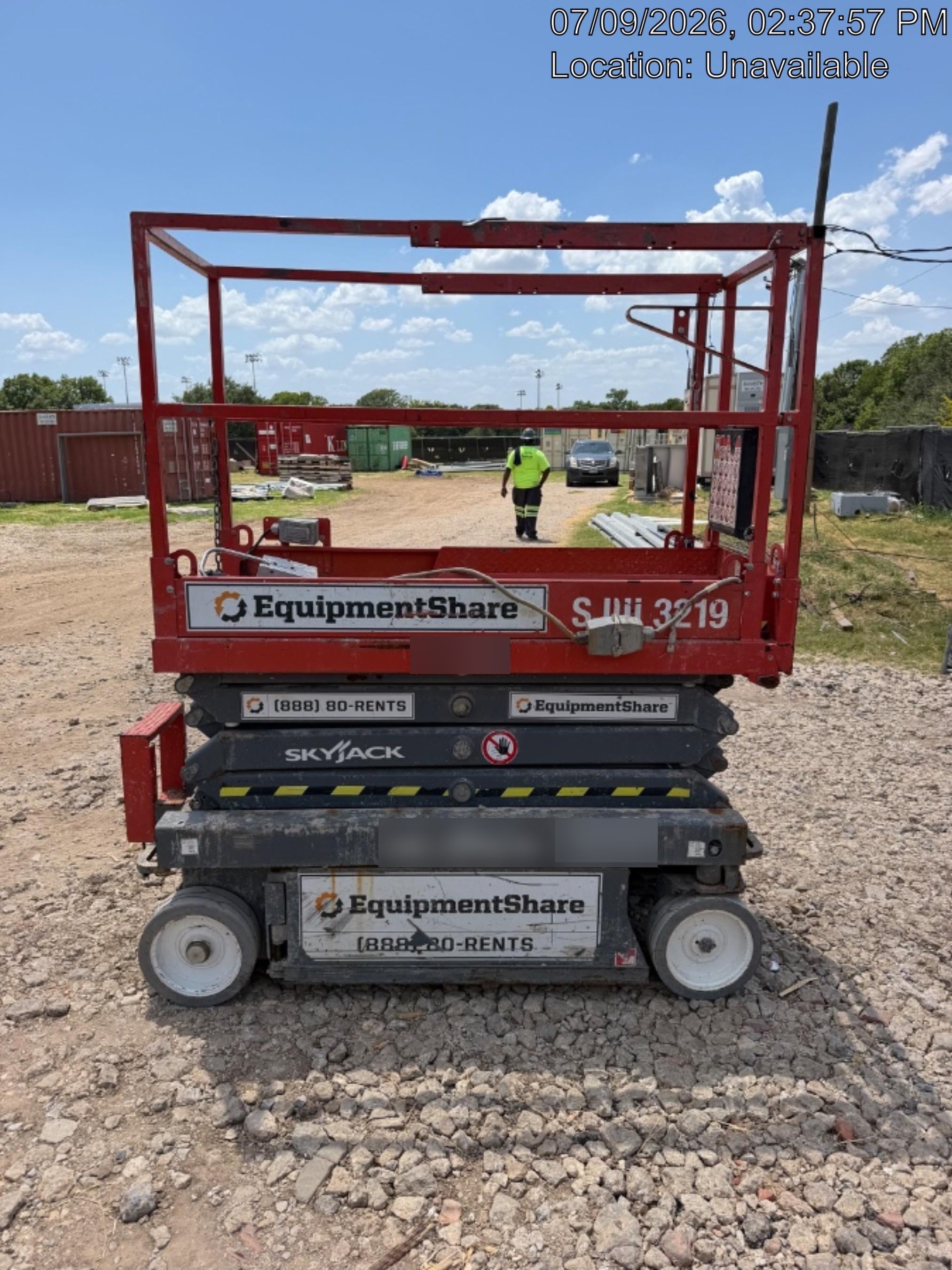 2019 Skyjack SJIII-3219 Standard w/Trojan Batteries