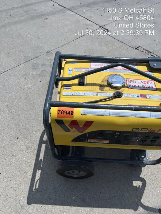 2020 WACKER NEUSON GP6600A