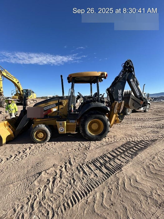2020 John Deere 310LEP - Extendable Stick Canopy, 4WD, Extendable Stick, Pilot Controls, 2 Way Hydraulics, TAG Manual QC