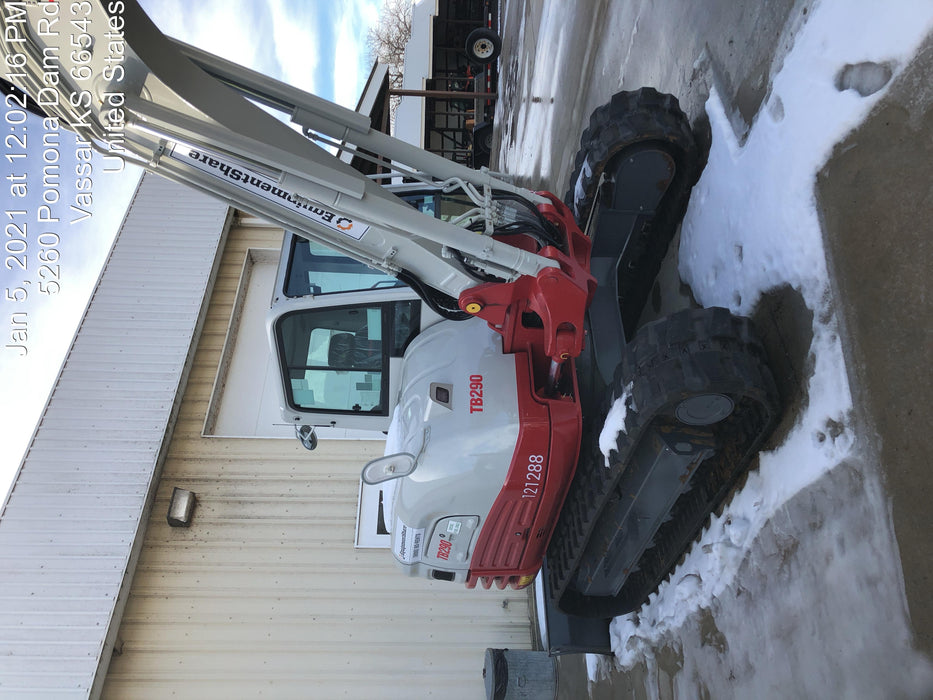 2020 TAKEUCHI TB290C