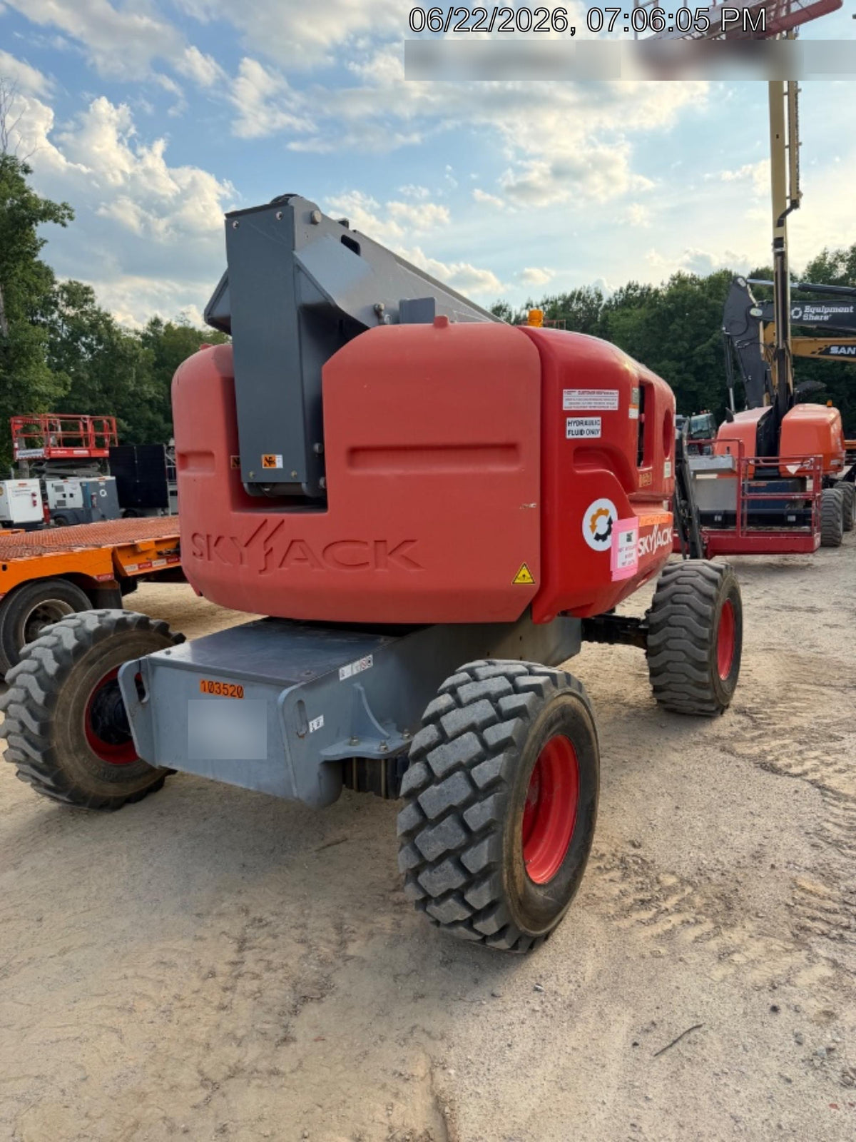 2020 SKYJACK SJ63 AJ