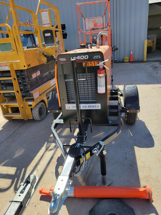 2022 Lincoln Electric LE400 Kubota V1505, Trlr, Cable Rack, Light Kit, ES Decals, T3