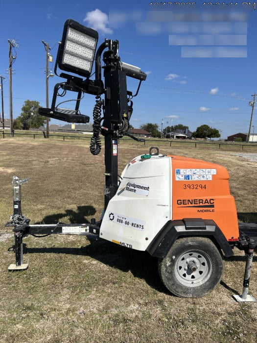 2024 Generac MLT2 Diesel, Flex Switch 120V Input, Powerzone Controller, 
(4) 320W LED Lights, 4kW Generator, 39.9 Gal Fuel Tank, 2" Ball, T3