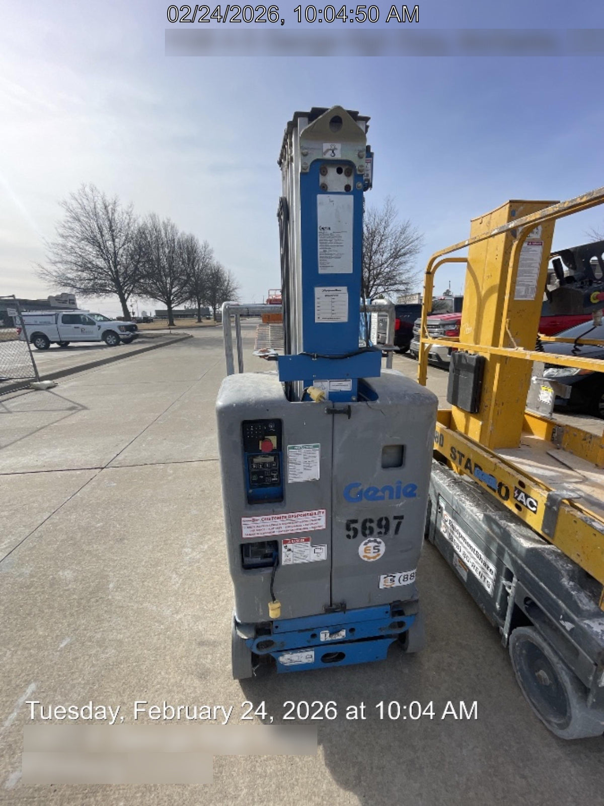 2017 GENIE GR-20