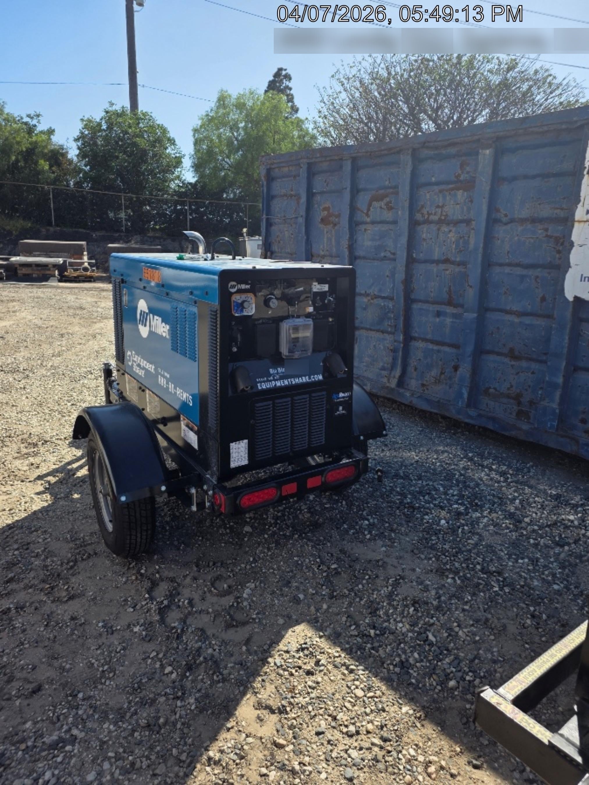 2026 MILLER ELECTRIC BIG BLUE 400