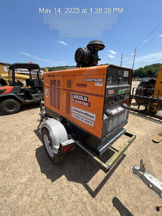 2022 Lincoln Electric Vantage 549X Crosslink Technology, Trailer Mounted, ES Decals, T3