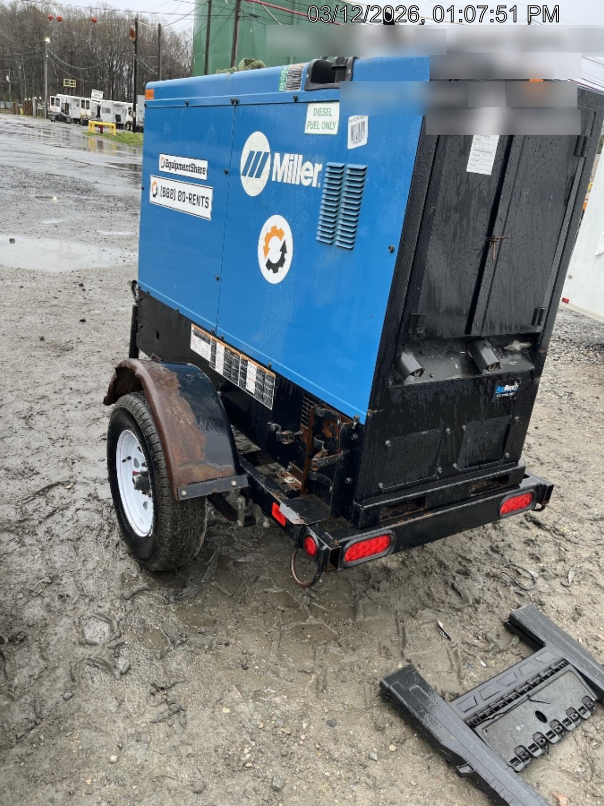 2020 Miller Electric BB500 BIG BLUE 500 PRO (KUBOTA) DELUXE W/ ARCREACH