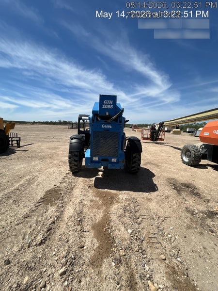 2016 Genie GTH-1056 Genie GTH1056, Solid Tires, 60" carriage, Open ROPS