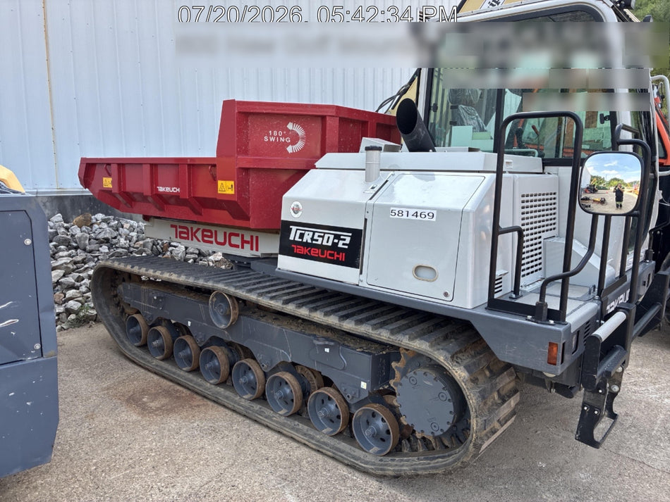 2025 TAKEUCHI TCR 50-2CR