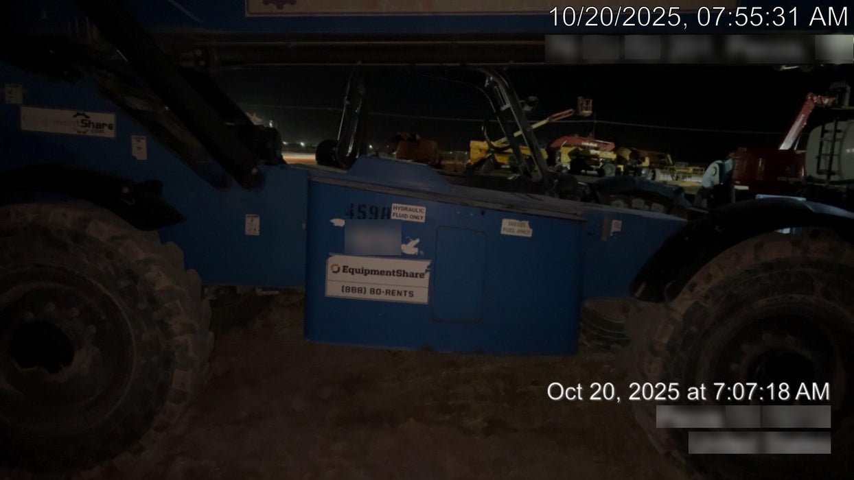 2017 Genie GTH-1056 Genie GTH1056, Solid Tires, 60" carriage, Light Kit, Open ROPS