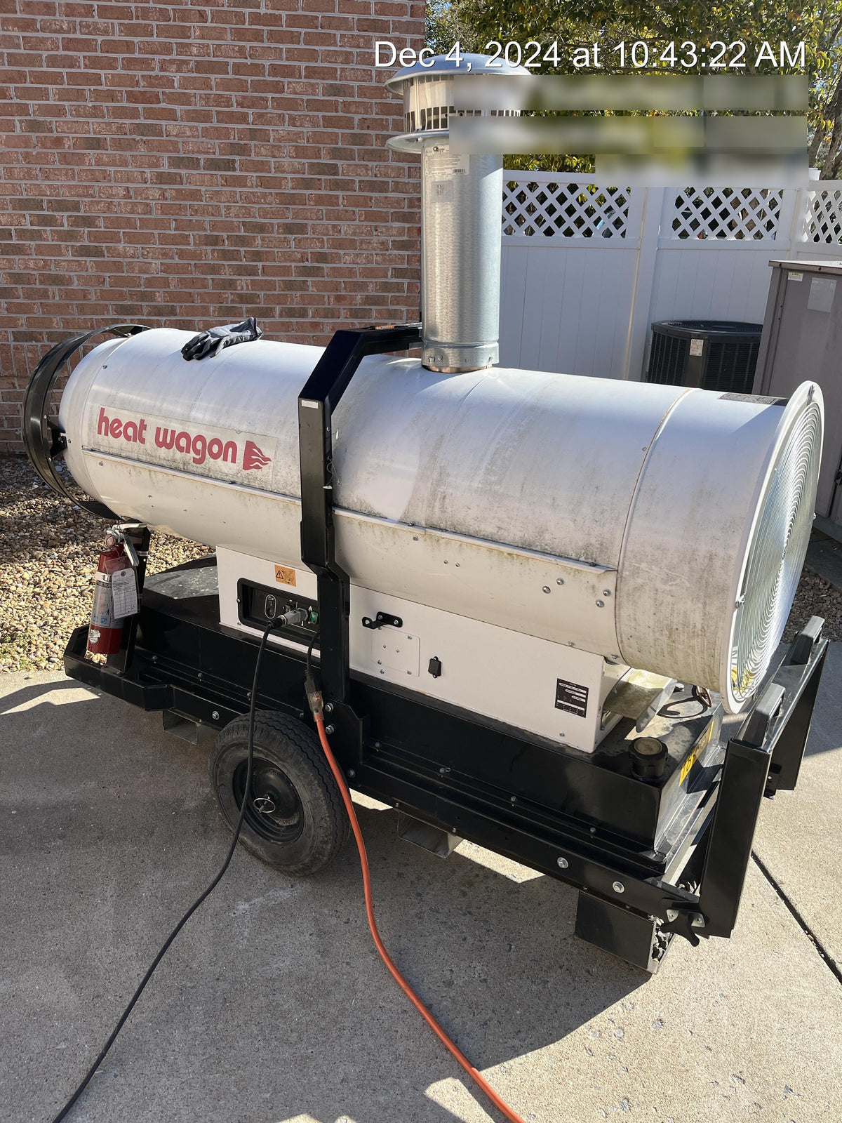 2021 HEAT WAGON HVF410