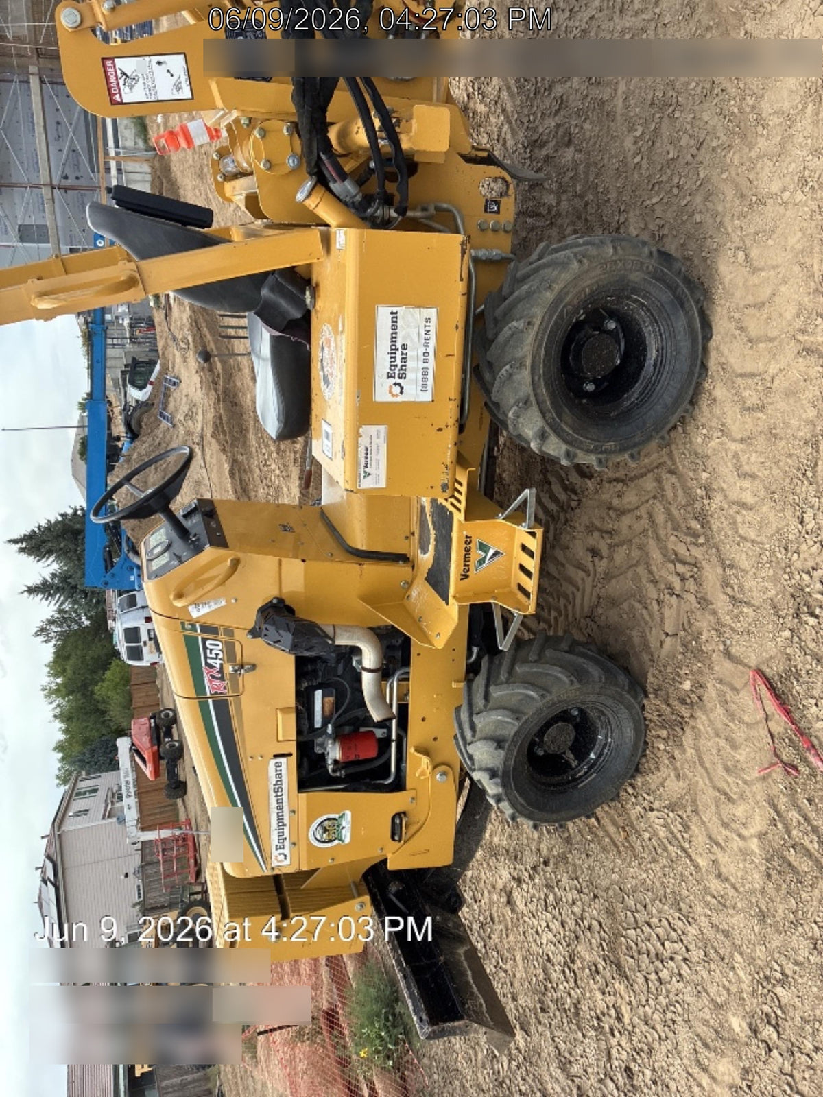 2019 VERMEER RTX450