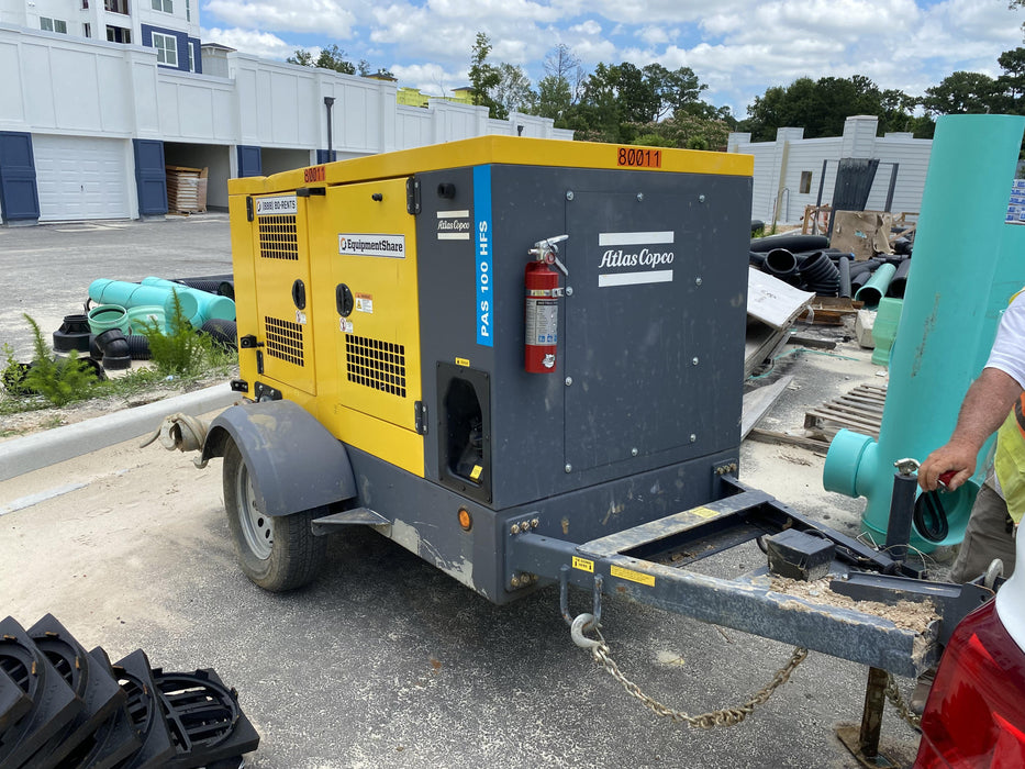 2020 ATLAS COPCO PAS 100 HF CS Enclosed
