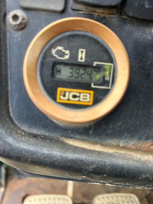 2019 JCB 510-56 Open ROPS, 74 HP, Solid Tires, Worklights, Beacon, Aux Hydraulics, Lifting Eye w/72" Carriage/60" Forks