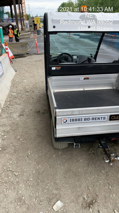 2020 Club Car CA500E Canopy, 48V Electric Drive System, 500 Amp Motor Controller, NM Tires