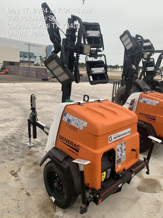 2023 Generac MLT2 Diesel, Flex Switch 120V Input, Powerzone Controller, 
(4) 320W LED Lights, 4kW Generator, 39.9 Gal Fuel Tank, 2" Ball, T3