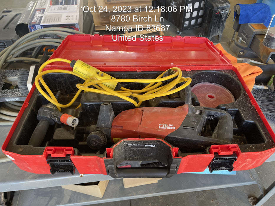 2021 HILTI DD 150-U