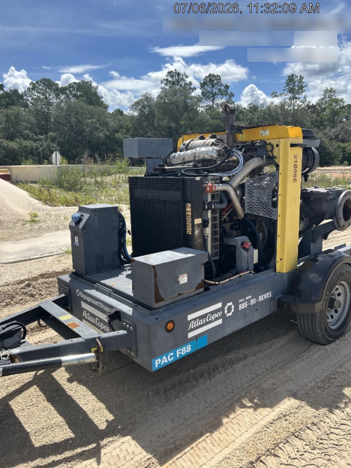 2022 ATLAS COPCO PAC F88 PD