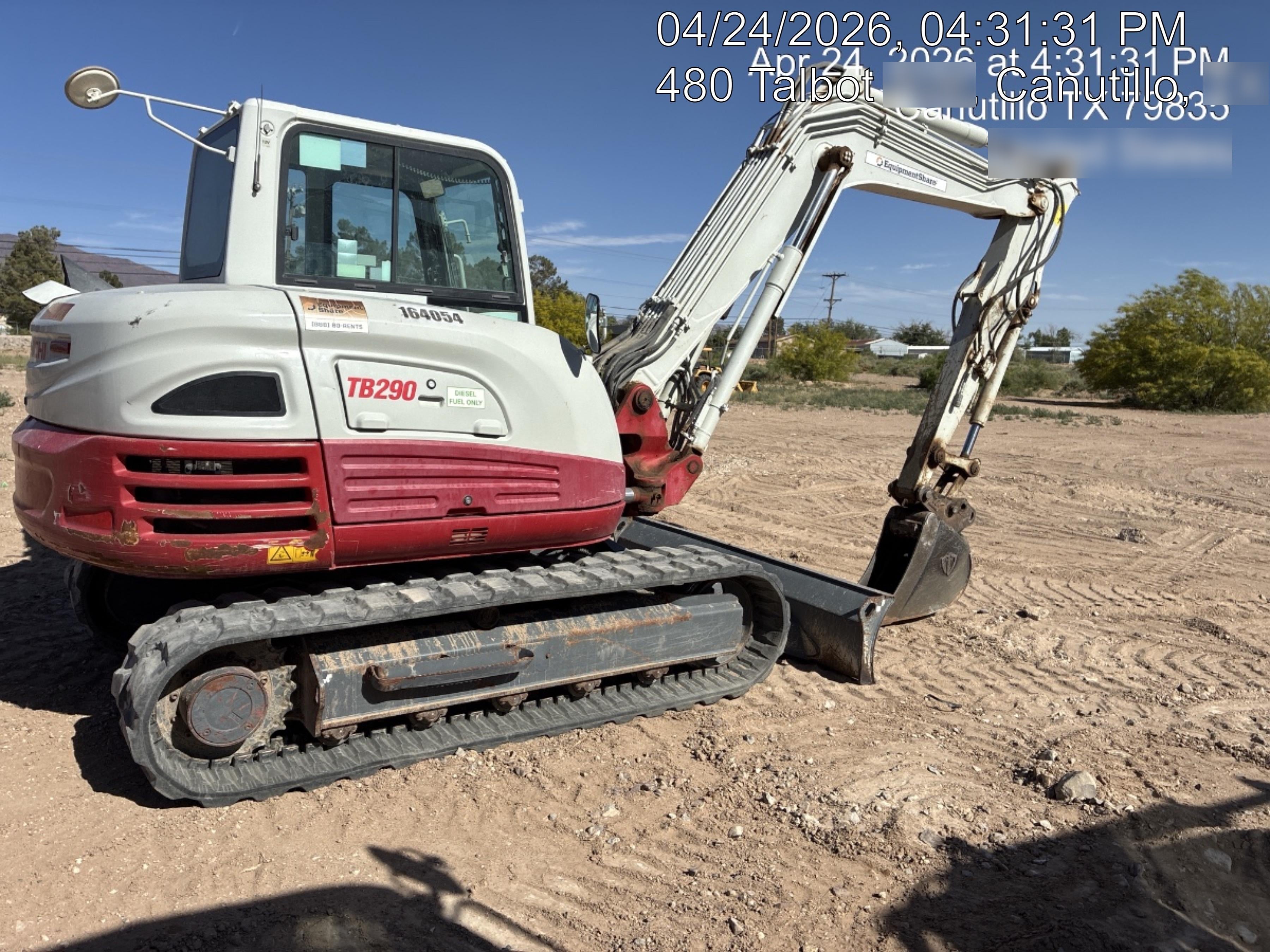 2021 TAKEUCHI TB290C