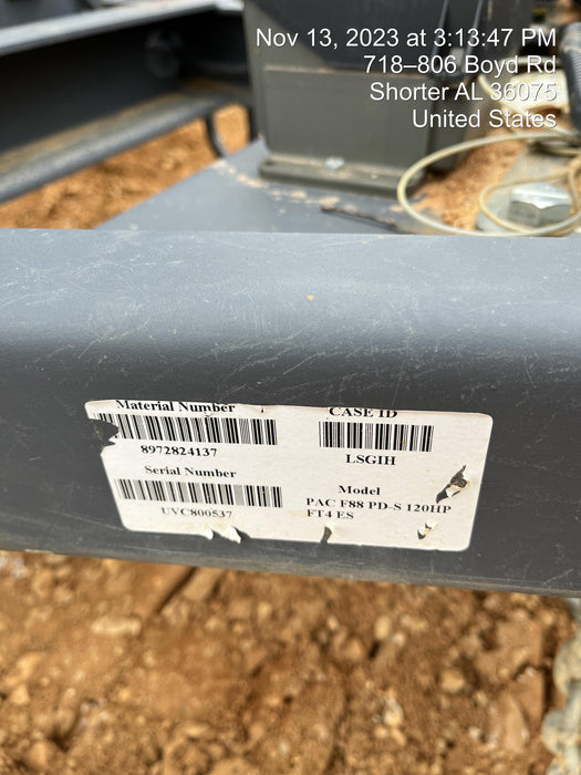 2022 ATLAS COPCO PAC F88 PD-S