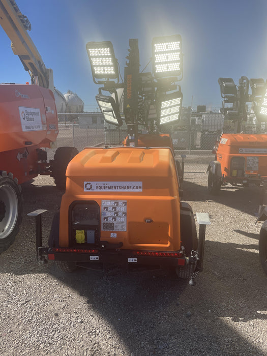 2023 Generac MLT2 Diesel, Flex Switch 120V Input, Powerzone Controller, 
(4) 320W LED Lights, 4kW Generator, 39.9 Gal Fuel Tank, 2" Ball, T3