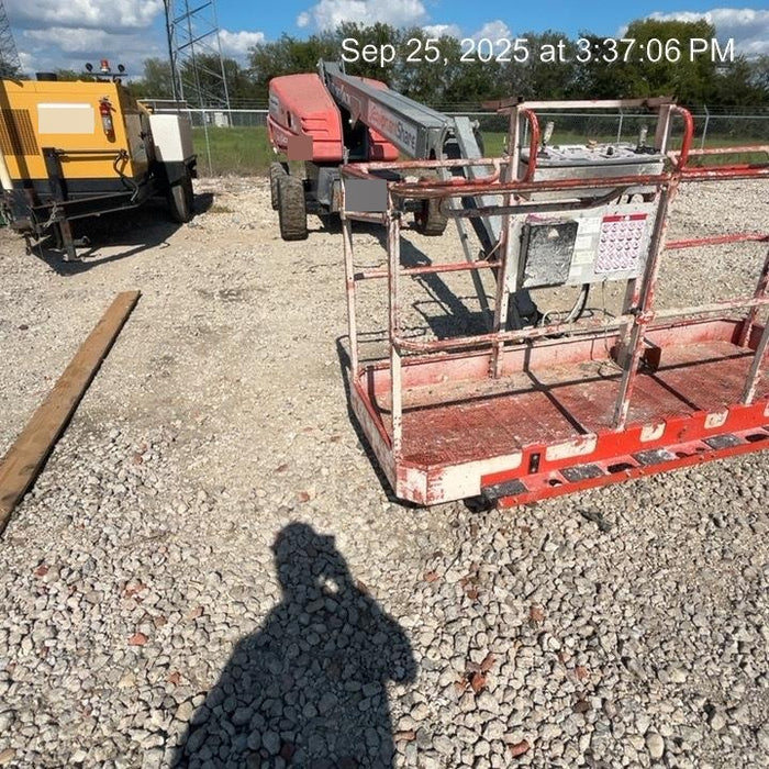 2017 Skyjack SJ45T+ Skyjack 45T, Diesel Engine, Foam Filled Tires,36x96" Platform, Extended Warranty 5yr/5k hr