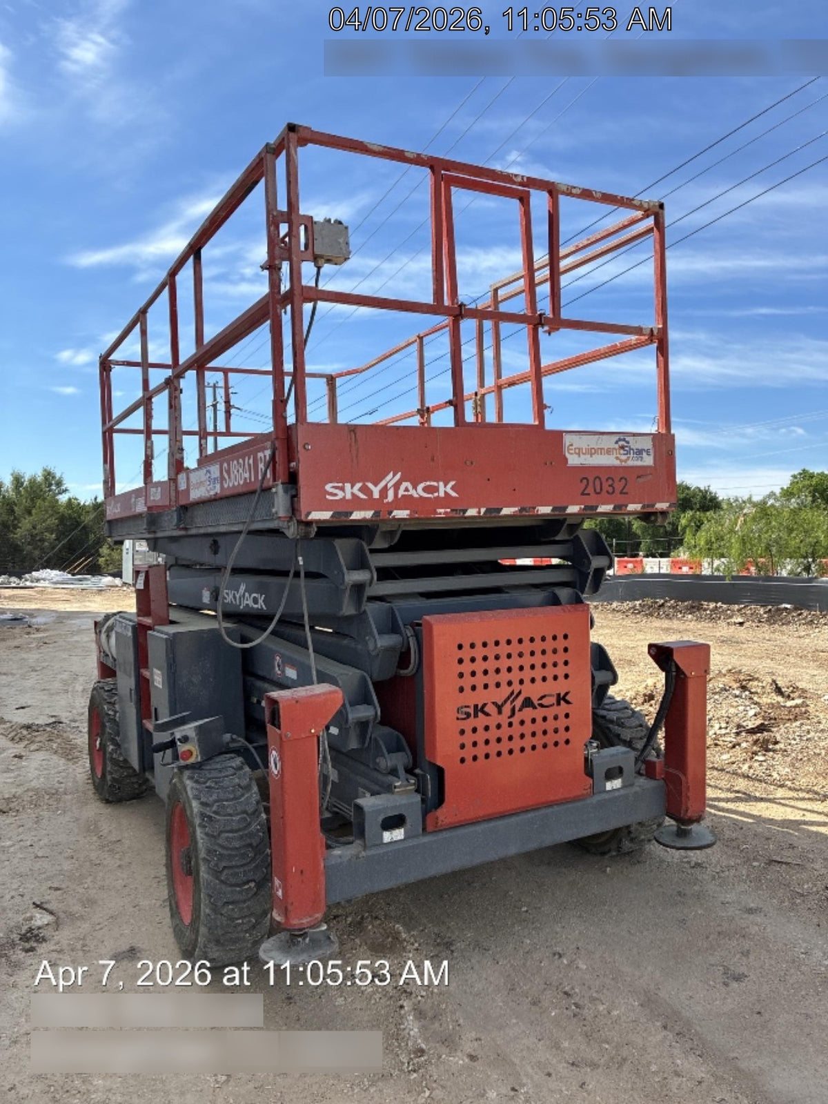 2016 SKYJACK SJ8841 RT