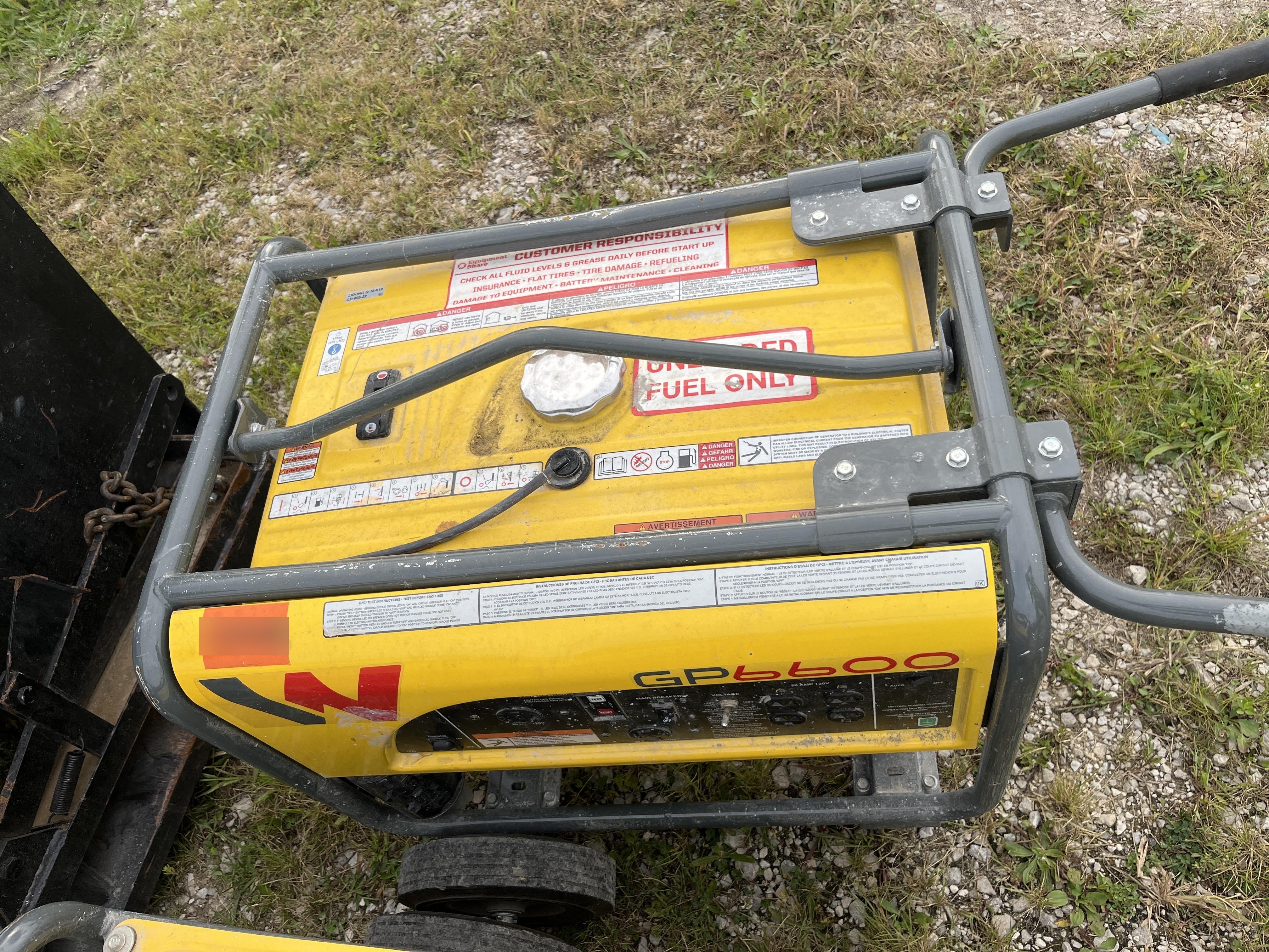 2020 WACKER NEUSON GP6600A