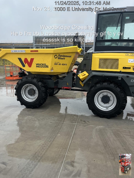 2025 WACKER NEUSON DV604 Cab Standard Tires