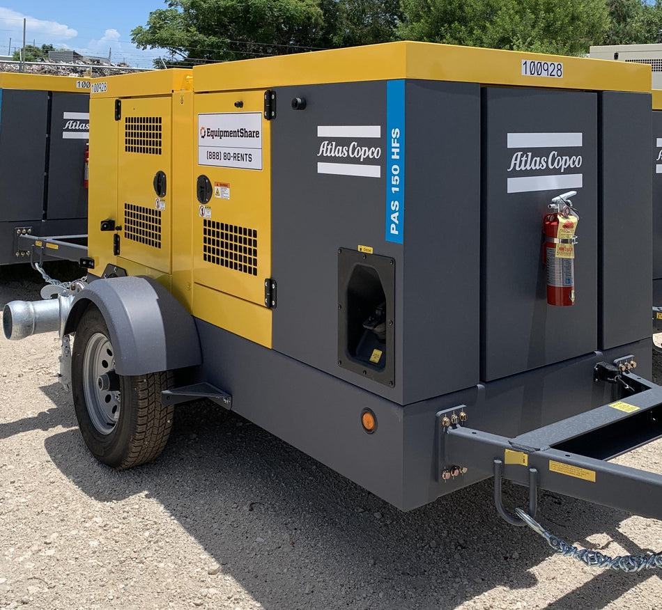 2020 ATLAS COPCO PAS 150 HF CS Enclosed