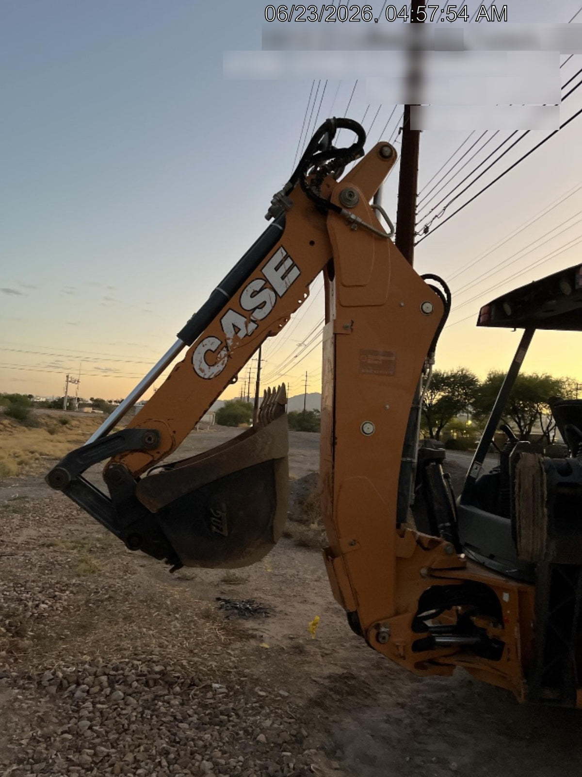 2020 CASE 580N EP - Extendable Backhoe