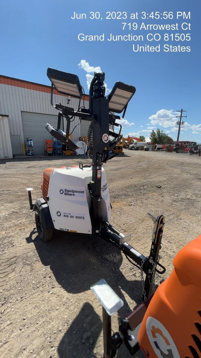 2023 Generac MLT2 Diesel, Flex Switch 120V Input, Powerzone Controller, (4) 320W LED Lights, 4kW Generator, 39.9 Gal Fuel Tank, 2" Ball, T3