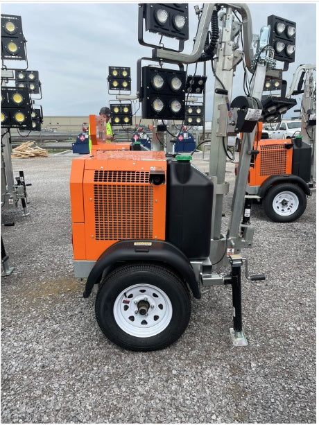 2024 Wanco WLTT-4MM4K Diesel, Deep Sea Controller, Shore Power Plug, Auto Start, (4) 350W LED Floodlights, 4kW Generator, 60 Gal Fuel Tank, 2" Ball, T3