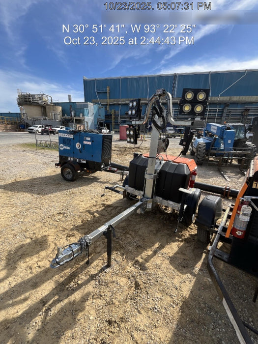 2024 Wanco WLTT-4MM4K Diesel, Deep Sea Controller, Shore Power Plug, Auto Start, (4) 350W LED Floodlights, 4kW Generator, 60 Gal Fuel Tank, 2" Ball, T3