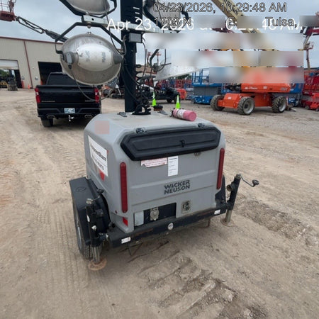 2019 Wacker Neuson LTV6L-MH Wacker Neuson LTV6L Mobile Light Tower w/Fuel Level Sensor Installed