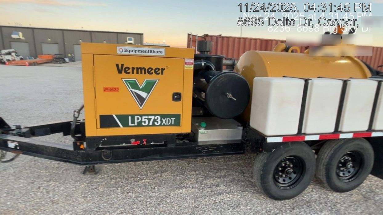 2023 Vac-Tron LP573XDT T4 Koehler Diesel Engine, 500 Gallon Debris Tank, x2 100 Gallon Water Tanks