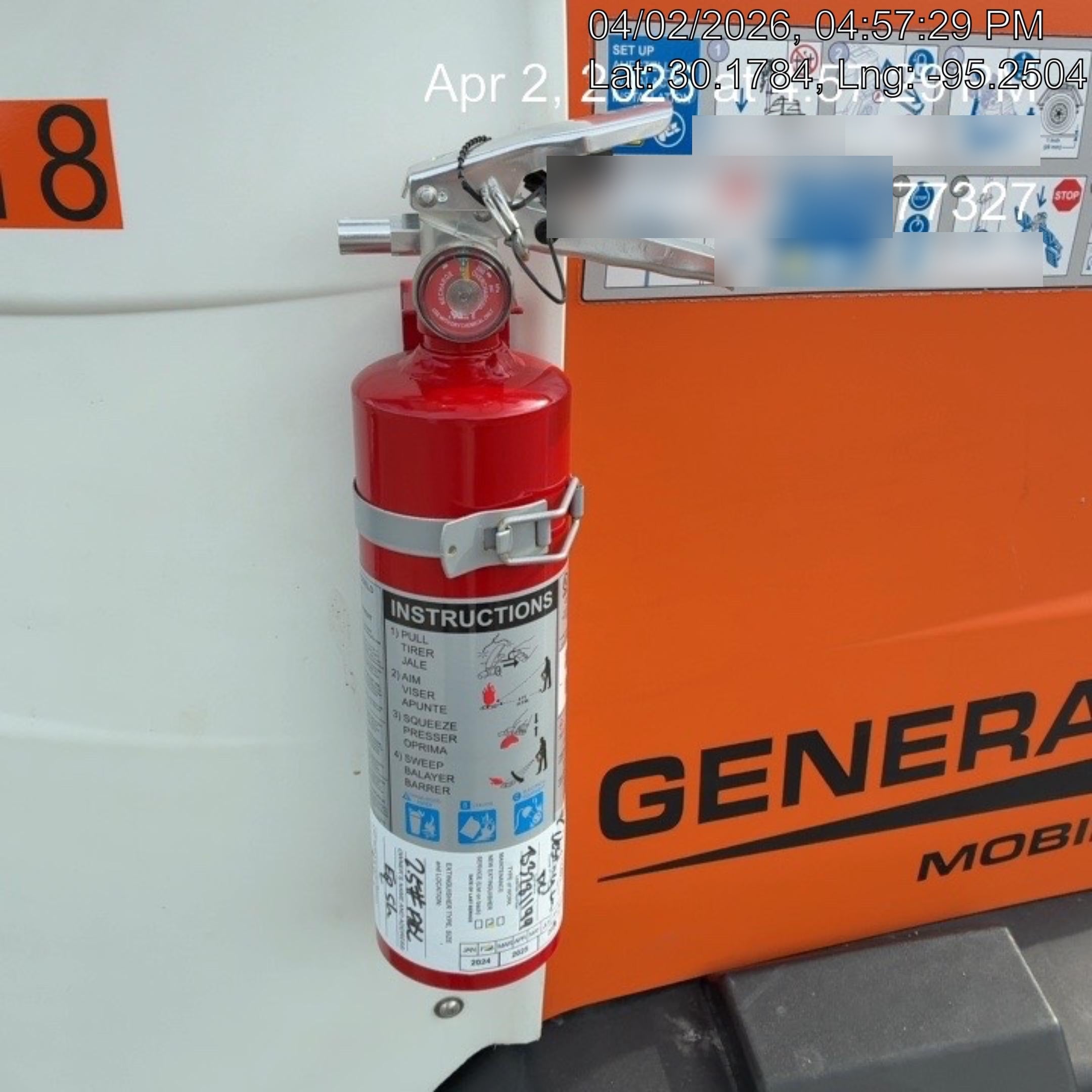 2024 Generac MLTS-4 2.4kW, Mitsu Eng, Analog, LED, Diesel.