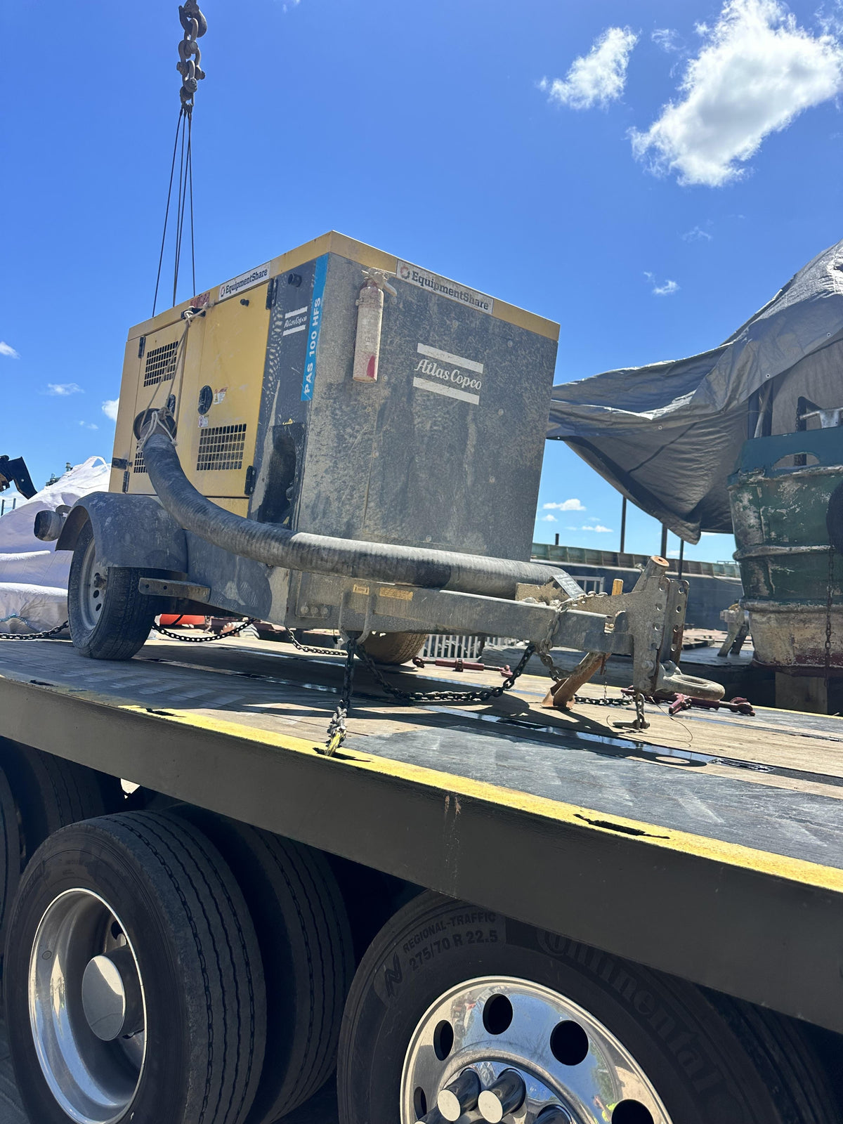 2020 ATLAS COPCO PAS 100 HF CS Enclosed